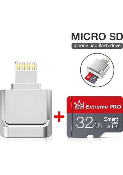 Mikrodrive 8pin - Tf Kart Adaptör Mini iPhone & iPad Tf Kart Okuyucu, Kapasite: 16GB (Yurt Dışından) fırsatları