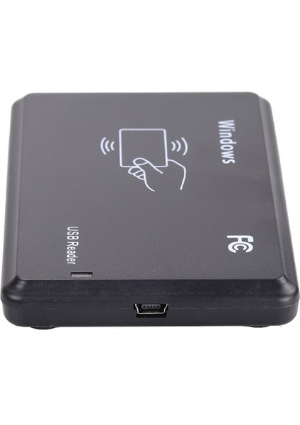 Ic / Id Kartı (Siyah) Için 5W USB Arayüzü Endüktif Kartı Okuyucu (Yurt Dışından)