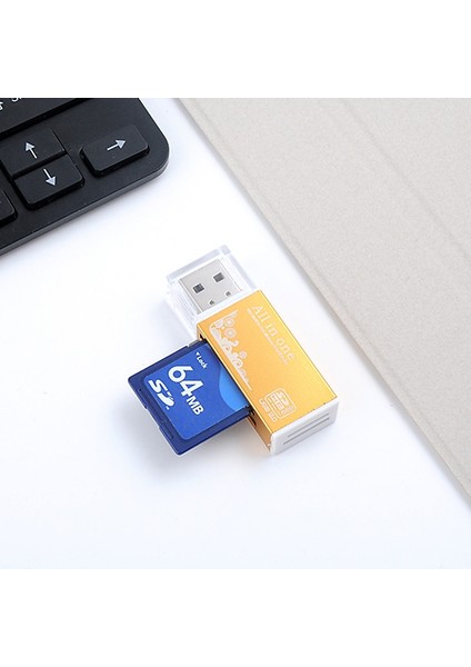 Bellek Sd Kart Okuyucu Memory Stick Pro Duo Micro Sd, Tf, M2, Mmc, Sdhc Ms Kart (Yurt Dışından)