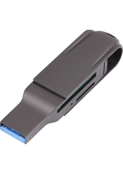 USB 3.0 Kart Okuyucusuna 2 Aradan 1 Çok Fonksiyonlu Usb-C / Typ-C (Yurt Dışından)