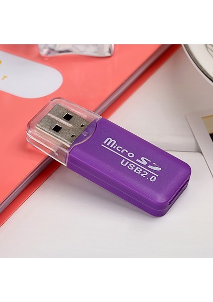 20 Pcs Taşınabilir USB 2.0 Mikro Sd Tf T-Flash Kart Okuyucu Adaptörü, 480MBPS'YE (Yurt Dışından)