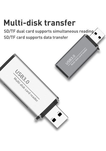 ADS-105 USB 3.0 Çok Işlevli Kart Okuyucu (Yurt Dışından)
