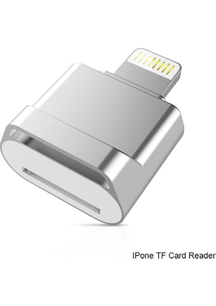 Mikrodrive 8pin - Tf Kart Adaptör Mini iPhone ve iPad Tf Kart Okuyucu (Yurt Dışından)