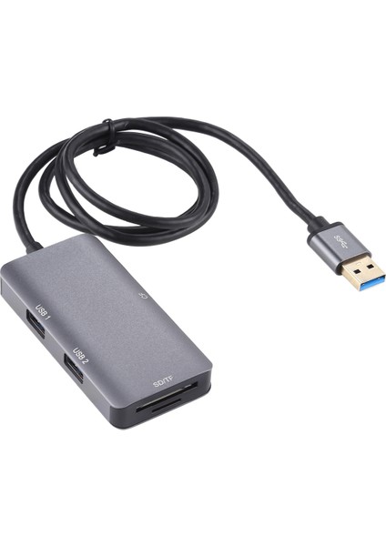 5 Ikili USB 3.0 Cf Tf Sd Çok Fonksiyonlu USB 3.0 Kart Okuyucu (Yurt Dışından)