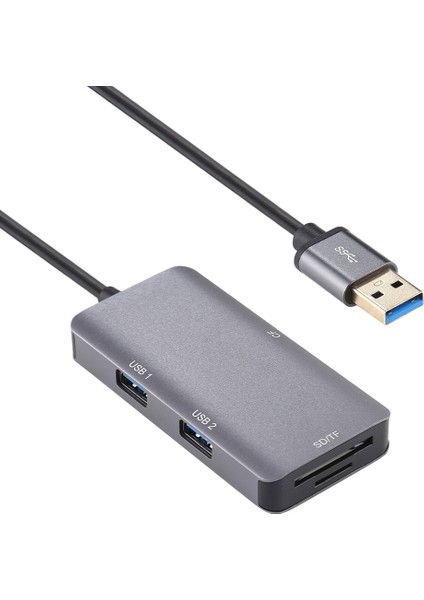 5 Ikili USB 3.0 Cf Tf Sd Çok Fonksiyonlu USB 3.0 Kart Okuyucu (Yurt Dışından)