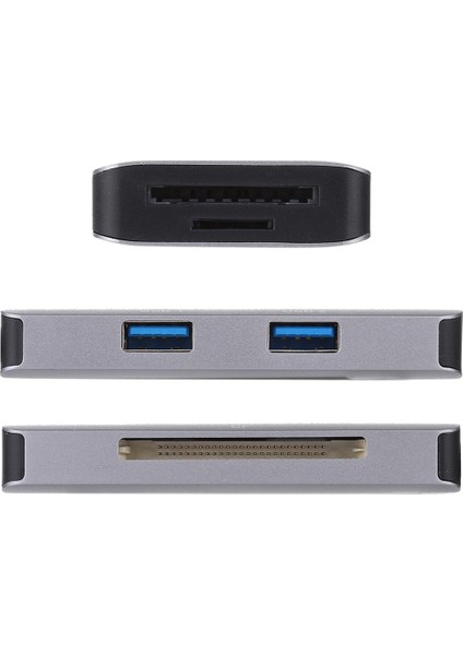 5 Ikili USB 3.0 Cf Tf Sd Çok Fonksiyonlu USB 3.0 Kart Okuyucu (Yurt Dışından)