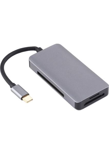 5 Ikili USB 3.0 Cf Tf Sd Çok Fonksiyonlu Usb-C Otg Kart Okuyucu (Yurt Dışından)