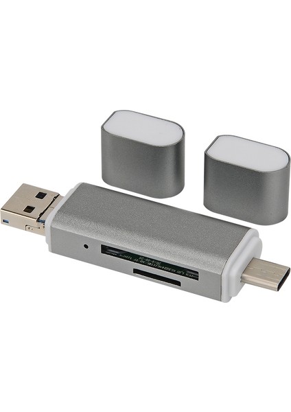 H82 Usb-C / Typ-C-Usb 3.0 Mikro USB Bağlantı Noktaları Otg Sd / Tf Kart Okuyucu (Yurt Dışından)