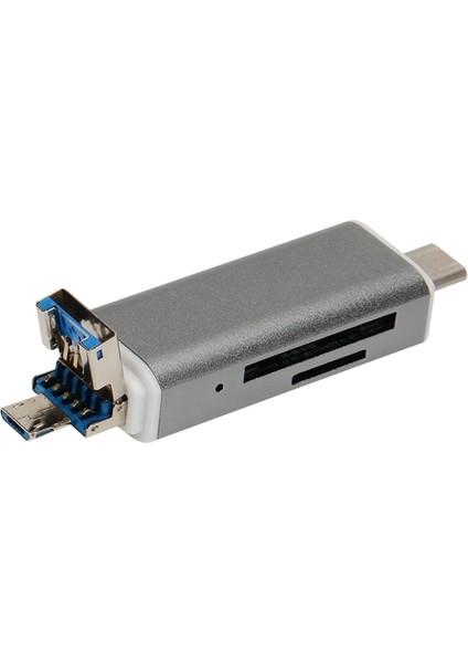 H82 Usb-C / Typ-C-Usb 3.0 Mikro USB Bağlantı Noktaları Otg Sd / Tf Kart Okuyucu (Yurt Dışından)