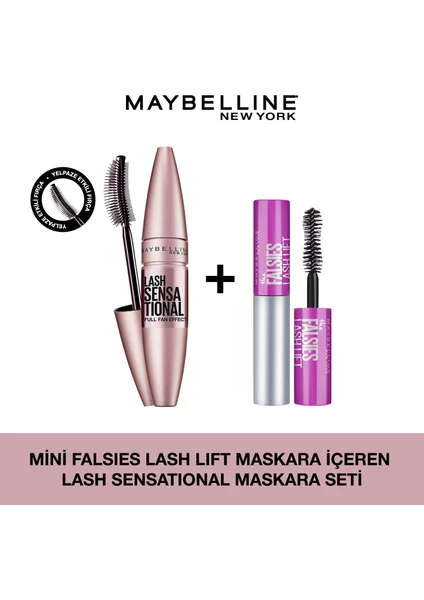 Maybelline Mini Falsies Lash Lift Maskara Içeren Lash Sensational Maskara Seti