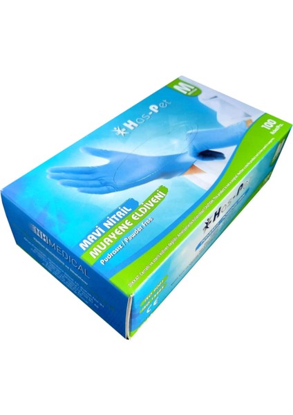 Mavi Nitril Eldiven fiyatları