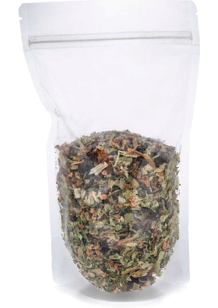 Şeffaf Kilitli Doypack Ambalaj 20 x 30 + 5 cm. 1000 gr. - 250 Adet