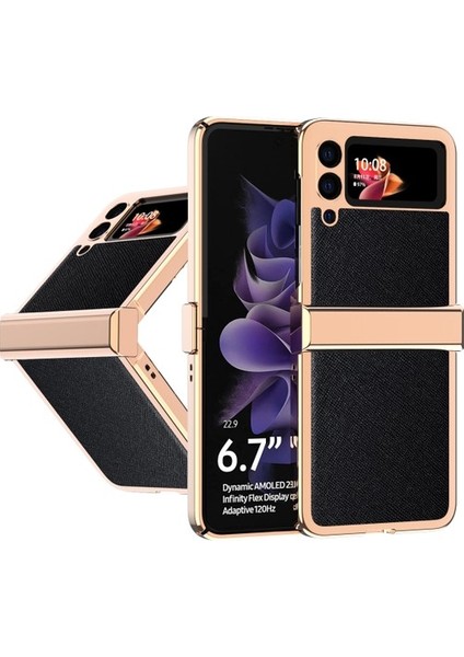 Samsung Galaxy Z Flip 3 5g Her Şey Dahil Koruyucu Kılıf Kapak(Yurt Dışından)