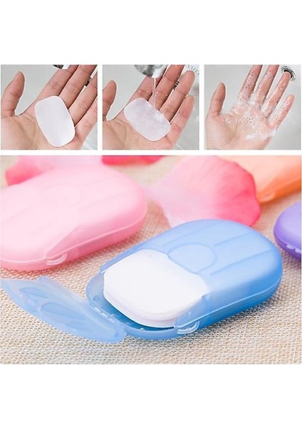 Kağıt Seyahat Sabunu 20 Adet