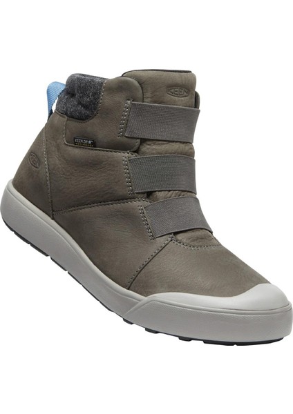 Elle Winter Mid Wp W-Steel Grey/blue Sha - Su Geçirmez Kadın Bot - Gri