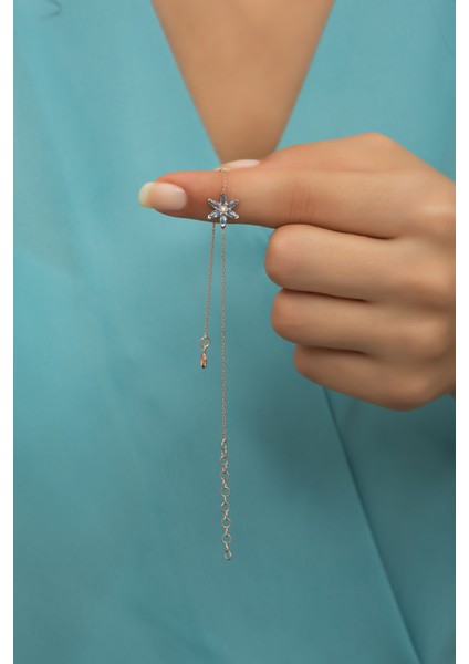 925 Ayar Gümüş Aquamarin Taşlı Lotus Çiçeği Bileklik modelleri