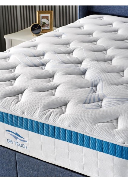 Niron Dry Touch Çift Kişilik Paket Yaylı Lüks Full Ortopedik Yatak 160X200 cm