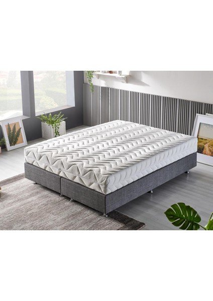 Niron Pocket Tek Kişilik Lüks Full Ortopedik Yumuşak - Orta Sert Paket Yaylı Yatak 100X200 cm