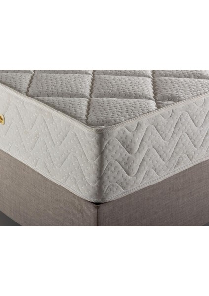 Niron Blue Pocket Tek Kişilik Lüks Full Ortopedik Paket Yaylı Orta Sert Yatak 90X190 cm