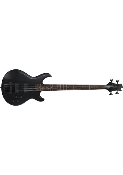 EVLZ4BBKS Bas Gitar, Siyah Satin, Emg-Hz H4 (H-H)