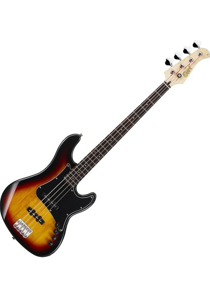 GB34JJ3TS Bas Gitar, 3 Ton Sunburst, PSEB1A-4/F PSEB1A-4/R