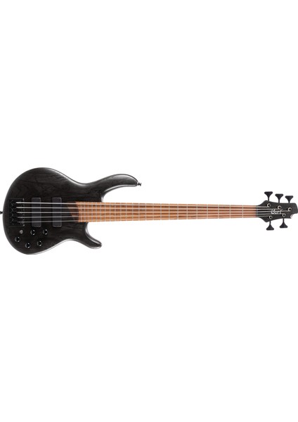 B5 Element Optb Bas Gitar, 5 Telli Open Pore Trans Black