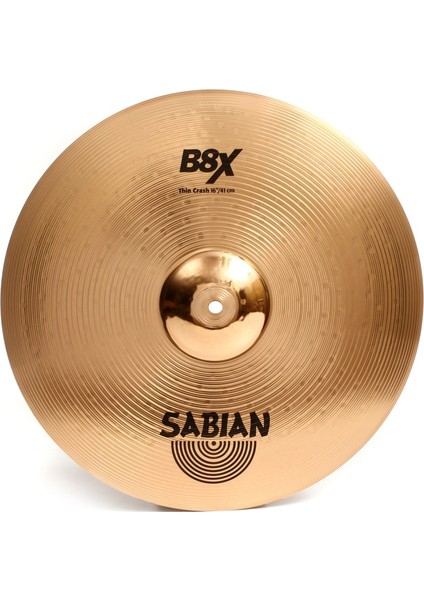Sabıan 41806X 18 Inch B8X Thın Crash