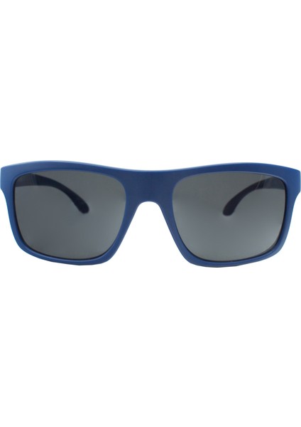 PE0008S 004 54 Unisex Lacivert Köşeli Çerçeve Güneş Gözlüğü