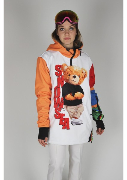 Bear SS7799 Kadın Kayak Montu, 1. Kalite Unisex Snowboard Montu