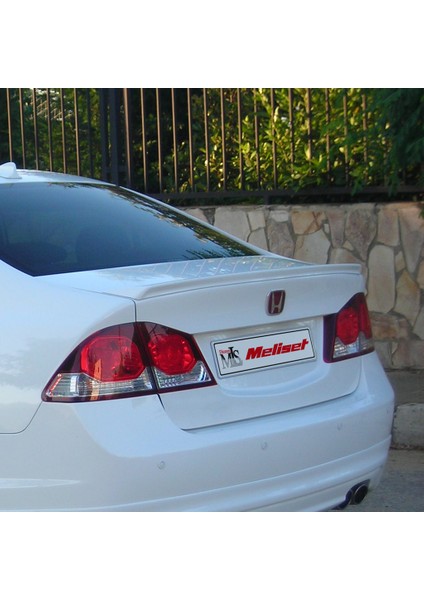 (Boyasız)Honda Civic Kalın Mügen Anatomik Spoiler 2007-2011 Arası Uyumlu modelleri