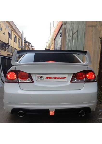 (Boyasız) Honda Civic Yüksek Tip Spoiler 2007-2011 Arasına Uyumludur