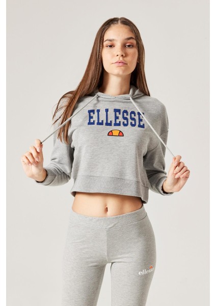 Kadın Kapüşonlu Sweatshirt F018-GR