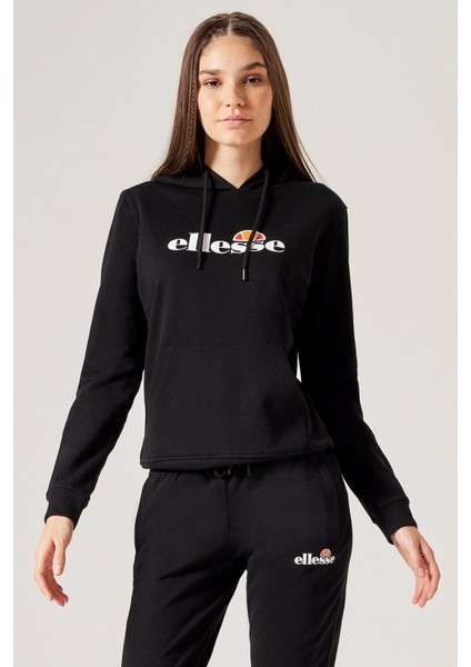 Kadın Kapüşonlu Sweatshirt F021-BK fiyatları