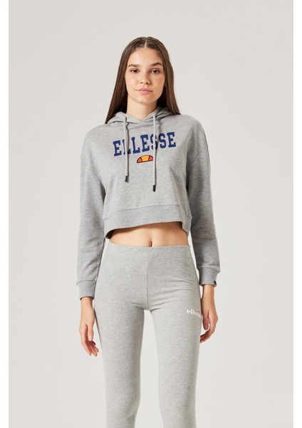 Kadın Kapüşonlu Sweatshirt F018-GR