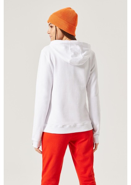 Kadın Kapüşonlu Sweatshirt F021-WT modelleri