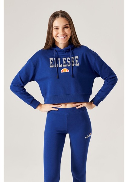 Kadın Kapüşonlu Sweatshirt F018-NV