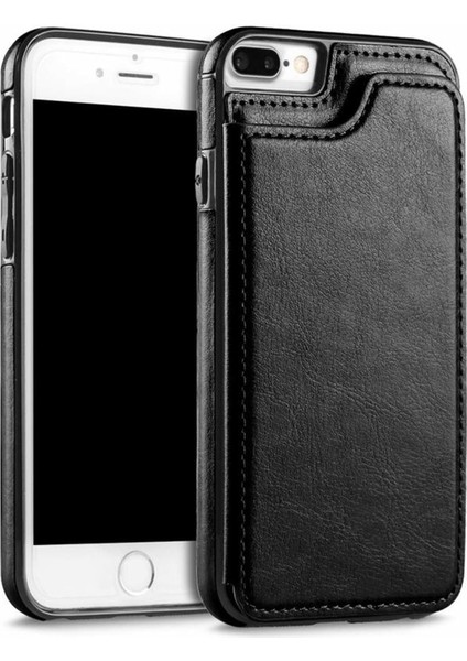 Iphone 8 Plus Uyumlu Kılıf Kartlıklı Cüzdanlı Akıllı Lüx Kılıf Darbe Dayanıklı Cüzdanlı Kılıf fiyatları