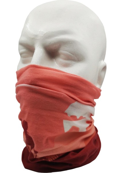 Sunset Red Çok Amaçlı Boyunluk Neck Gaiter