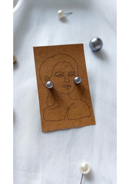 Kraft Küpe Kartı 5 x 8 cm 20 Adet
