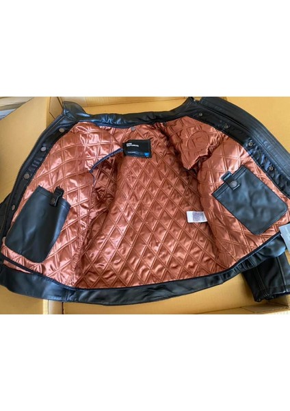 Lederjacke Pureboxer Erkek Deri Ceket Xs Slim Beden