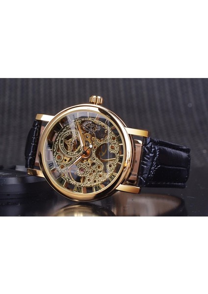 Winner Kurmalı Mekanizma Deri Kordon Kol Saati fırsatları