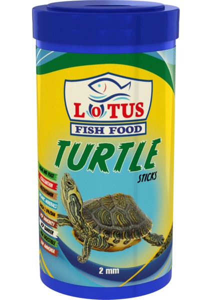 Turtle Green Sticks 2X100ML Kutu Kaplumbağa Yemi ve Multivitamin