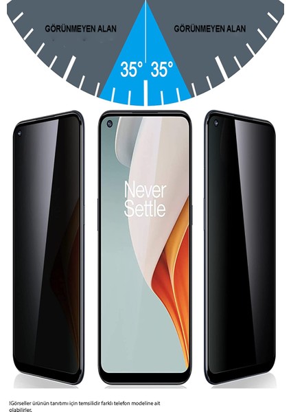 Xiaomi Redmi Note 9 Pro Tam Kaplayan Privacy Hayalet Temperli Ekran Koruycu Cam