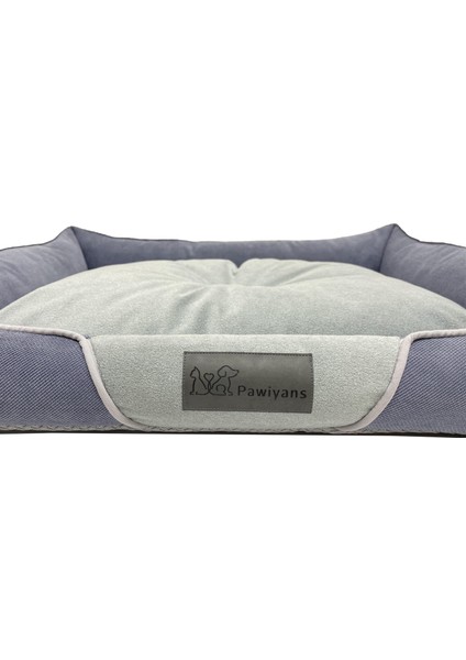 Couch Box Kedi Köpek Yatağı Yıkanabilir Fermuarlı Astarlı Elyaf Dolgu indirimleri