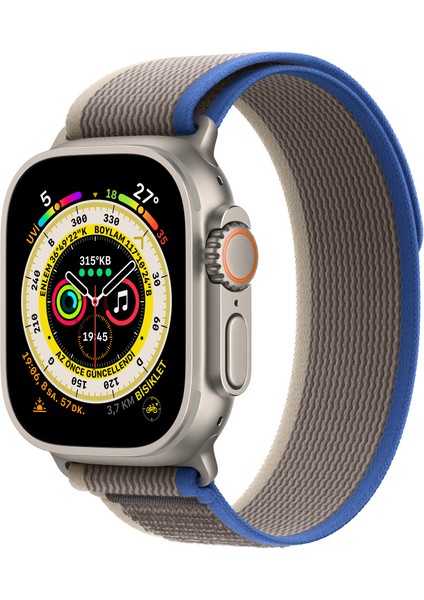 Apple Watch Trail Loop Kordon 38/40/41 mm Modellere Uyumlu  Saat Kordonu