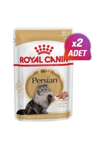 2 Adet - Royal Canin Persian Adult Pouch Kedi Maması 85 gr