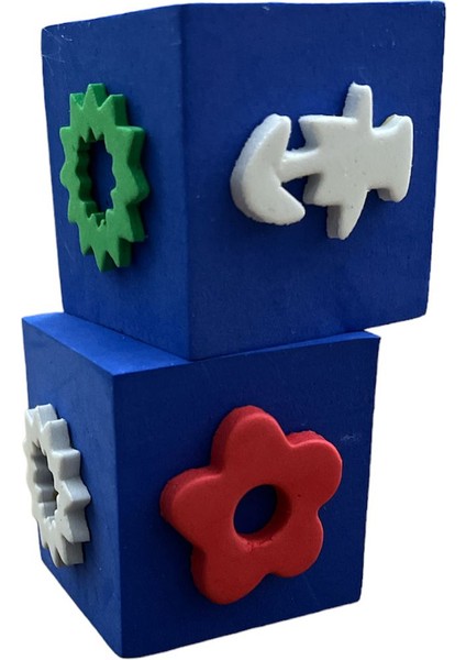 Baskı Küp 5 x 5 cm 2 Adet