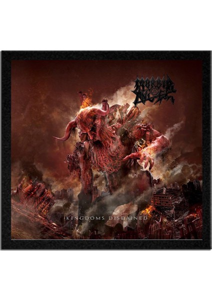 Morbid Angel Kingdoms Disdained Albüm Arma Peç Patch Yama