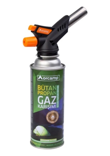 Kamp Kartuş Tüp 227 gr Çakmaklı Pürmüz Set Tekli