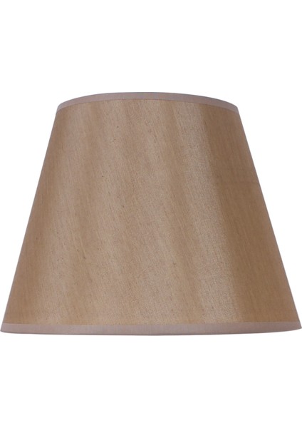 Modern Inci Ayaklı Kumaş Gold Abajur fiyatları